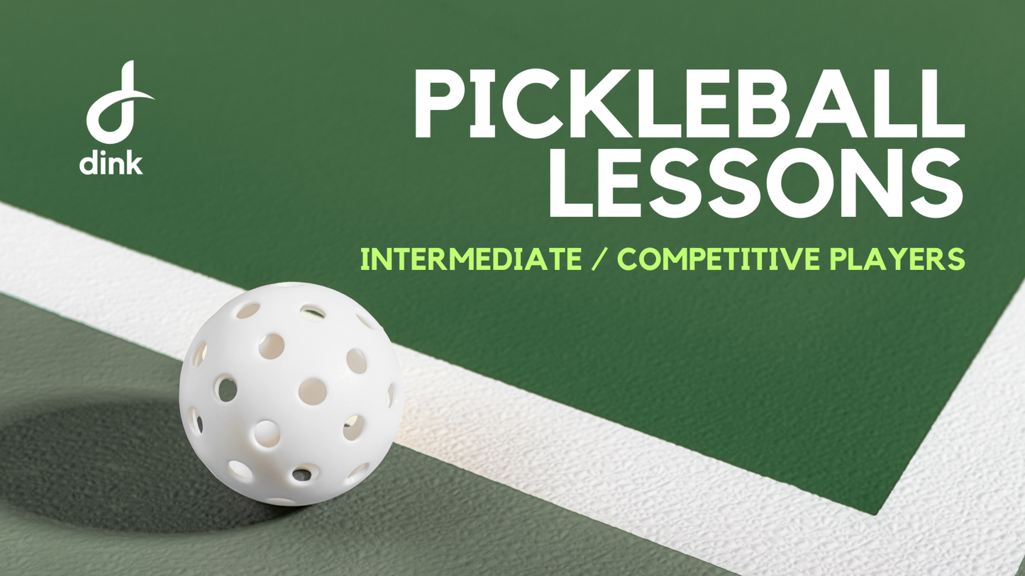 Intermediate Pickleball Lessons